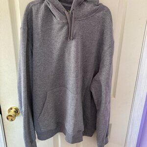 Women Tek Gear Hoodie Size XL Gray Fleece